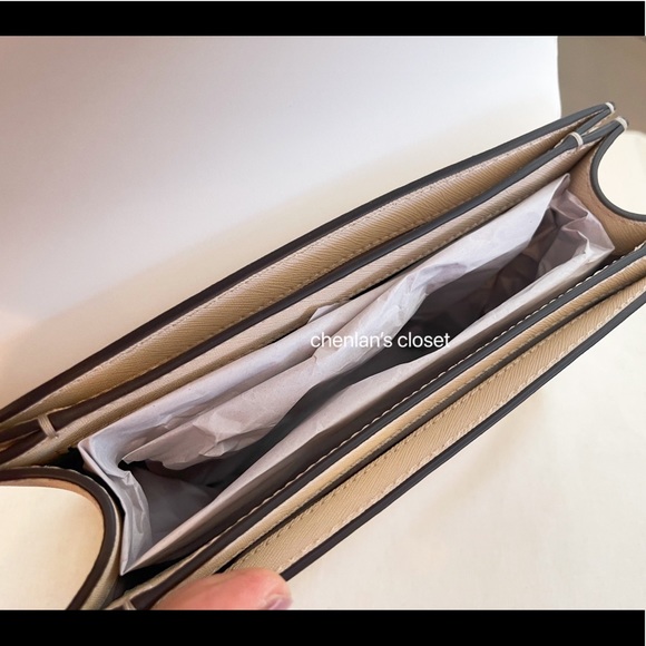 🌈NeW! Tory Burch Emerson Applique Flap Floral Shoulder Bag - Picture 9 of 13